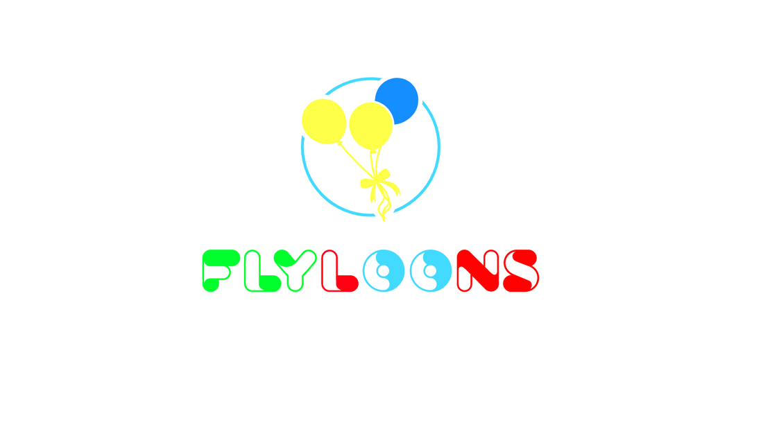 Flyoons logo featuring colorful balloons, representing India's fast-growing party decoration brand.