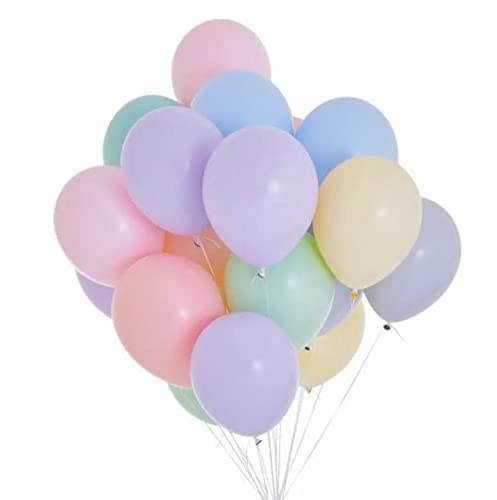 Pastel Balloons Multicolour - Pack of 50