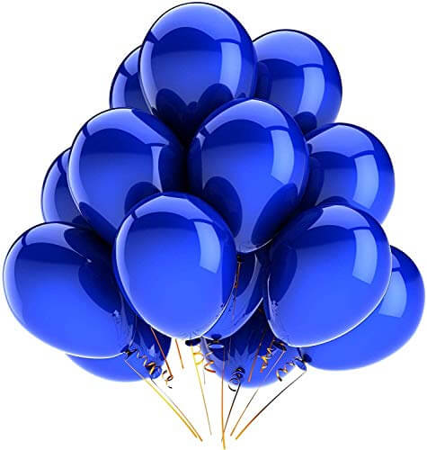 Red Metallic Balloons 12 Inch - Pack of 50