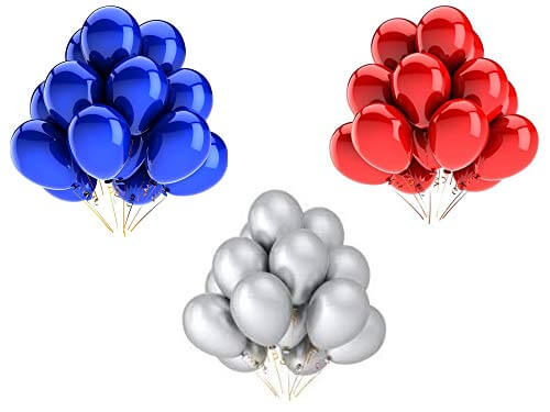 Red Metallic Balloons 12 Inch - Pack of 50