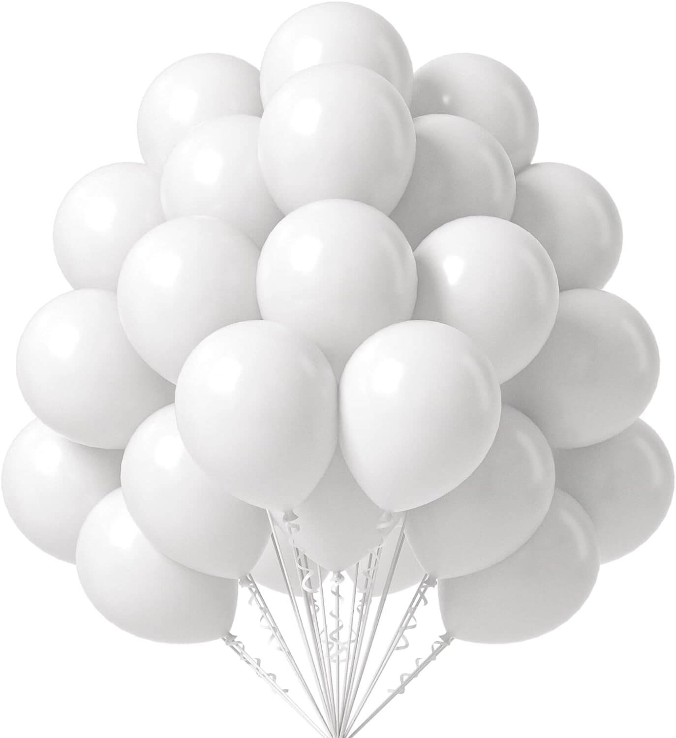 Golden Chrome Balloons - Pack of 25