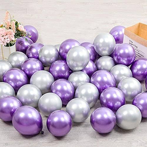 Golden Chrome Balloons - Pack of 25