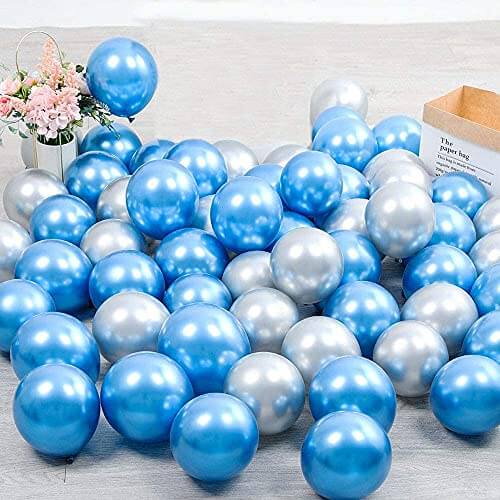 Golden Chrome Balloons - Pack of 25