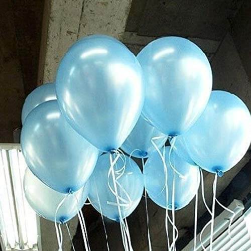 Red Metallic Balloons 12 Inch - Pack of 50