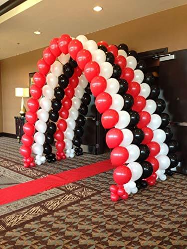 Red Metallic Balloons 12 Inch - Pack of 50