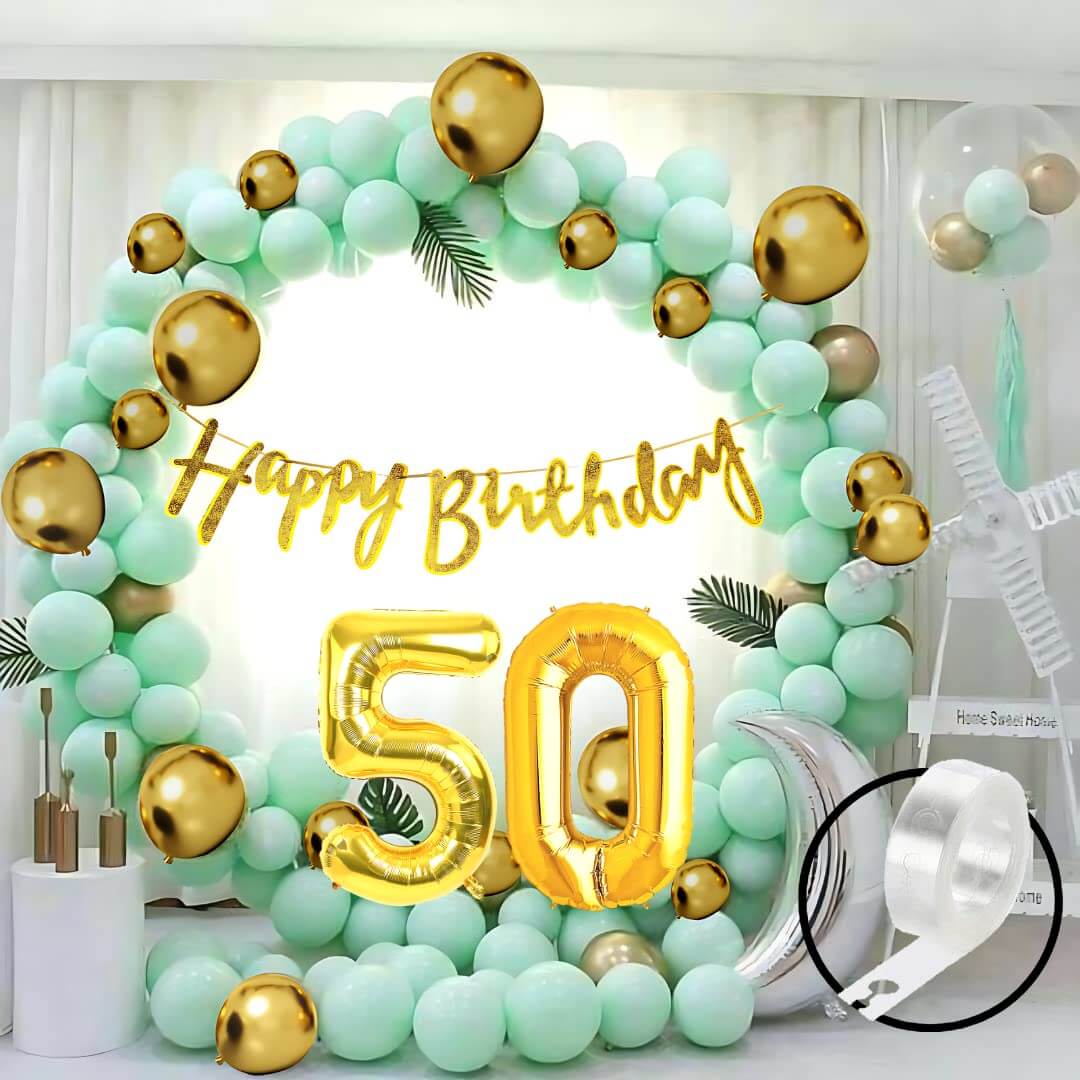 Pastel Balloons Multicolour - Pack of 50