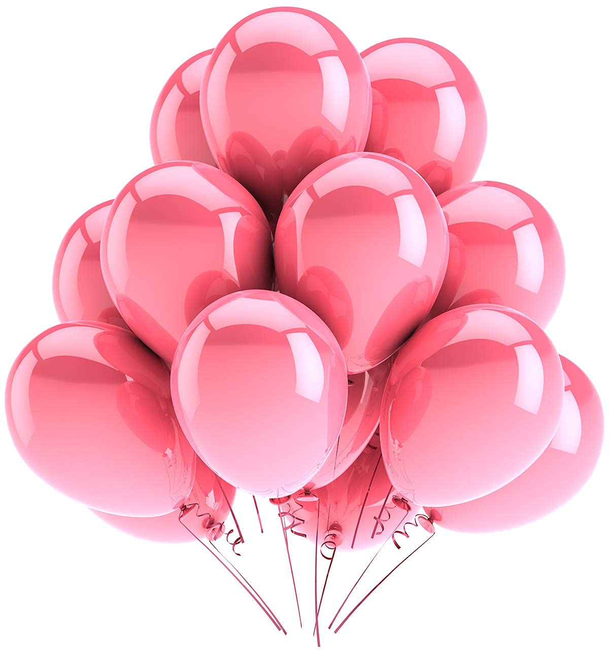Red Metallic Balloons 12 Inch - Pack of 50