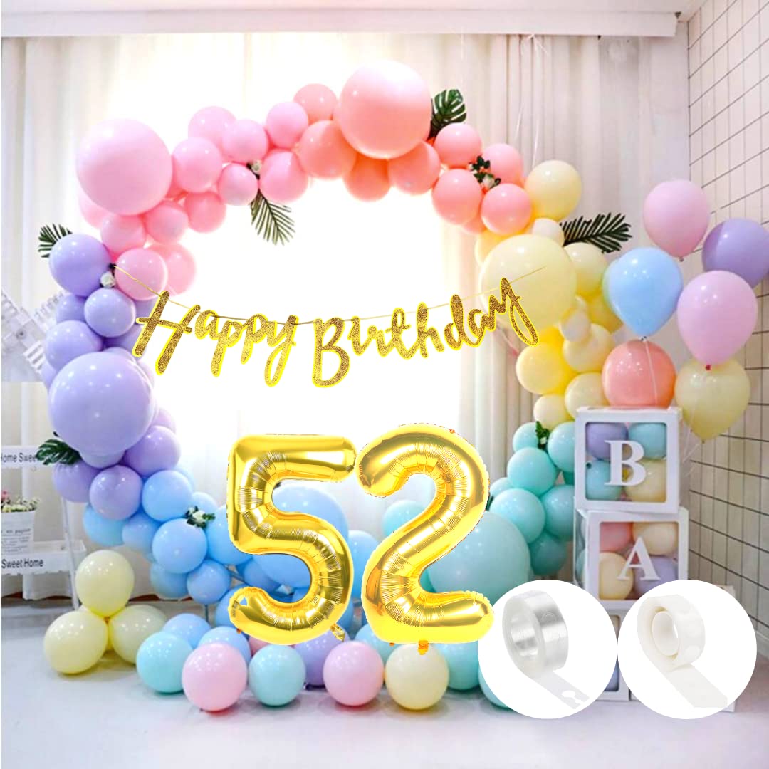 Pastel Balloons Multicolour - Pack of 50