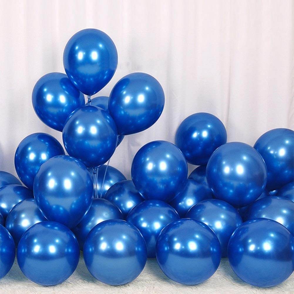 Red Metallic Balloons 12 Inch - Pack of 50