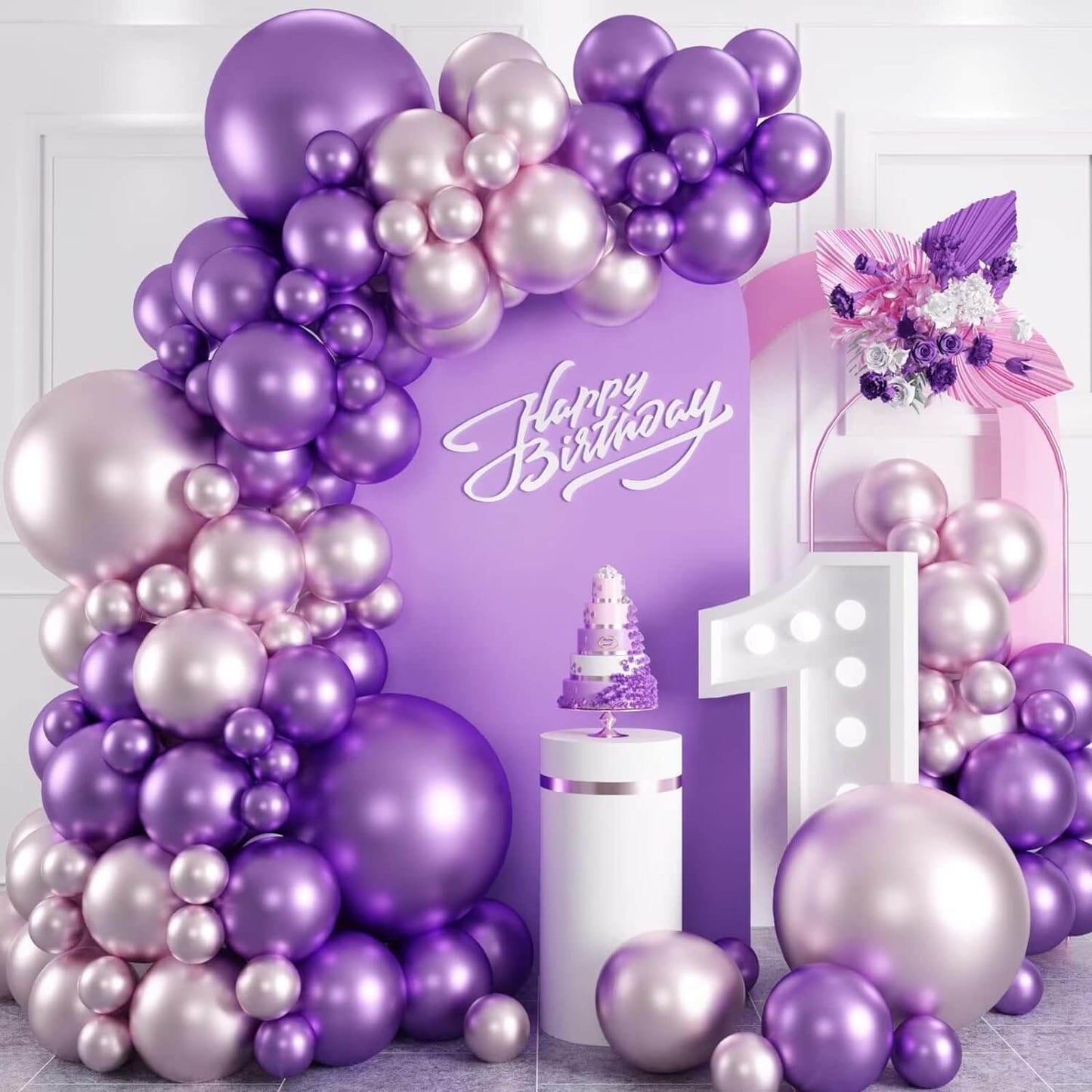Golden Chrome Balloons - Pack of 25