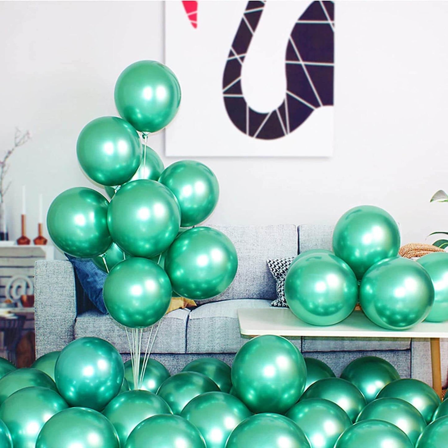 Golden Chrome Balloons - Pack of 25
