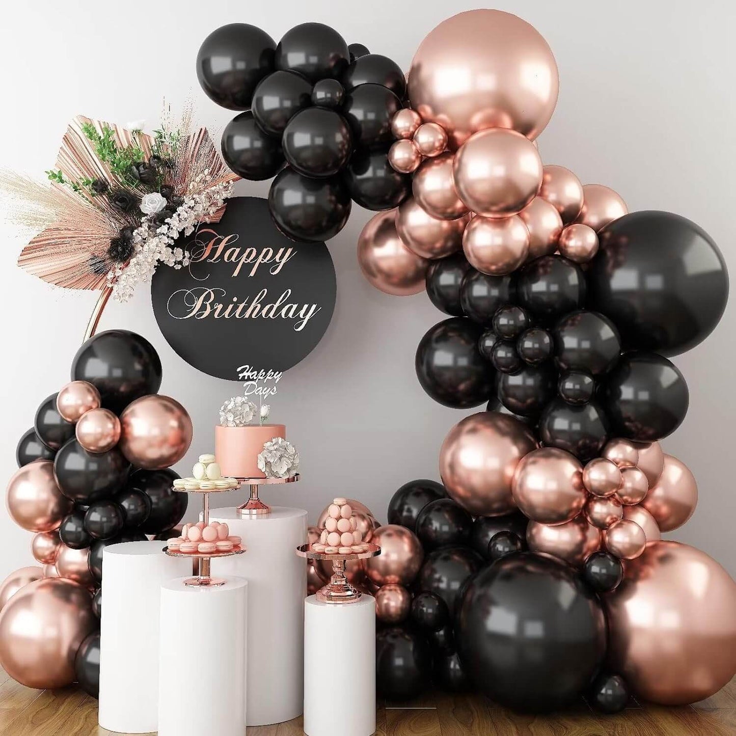 Golden Chrome Balloons - Pack of 25