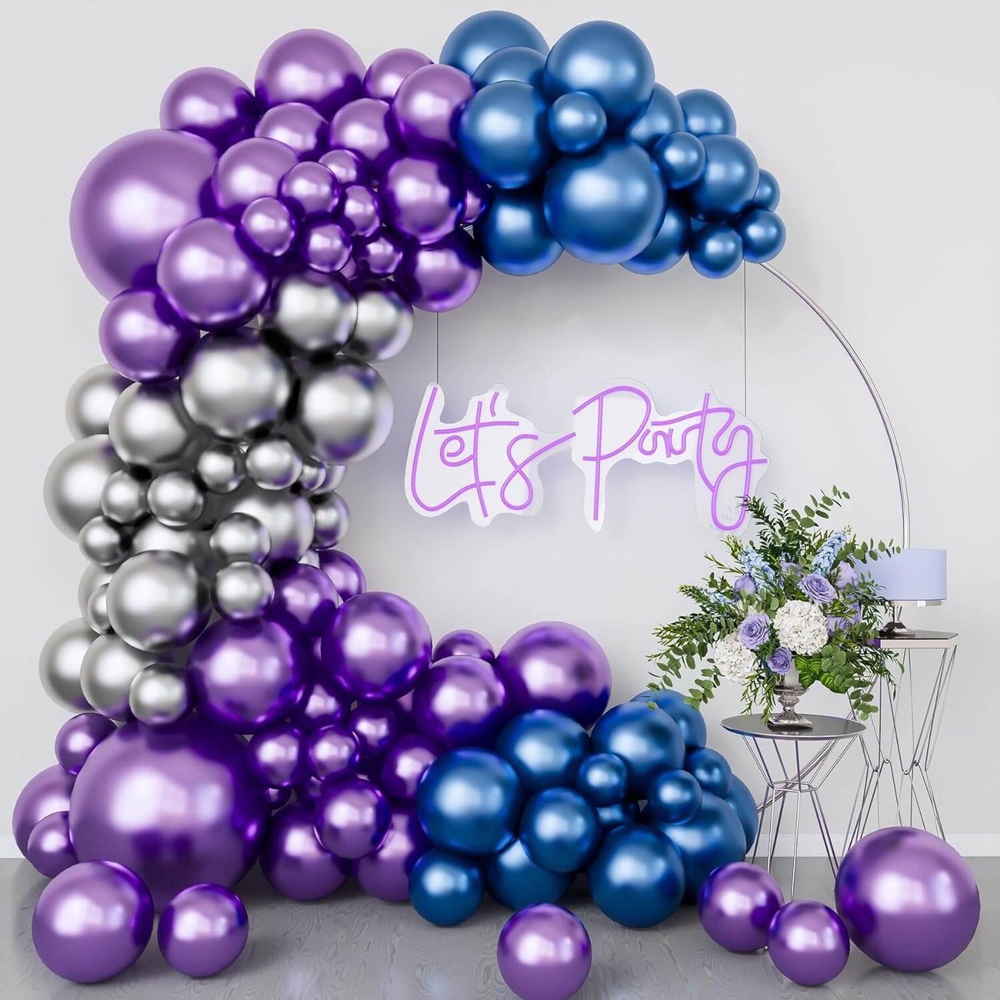 Golden Chrome Balloons - Pack of 25