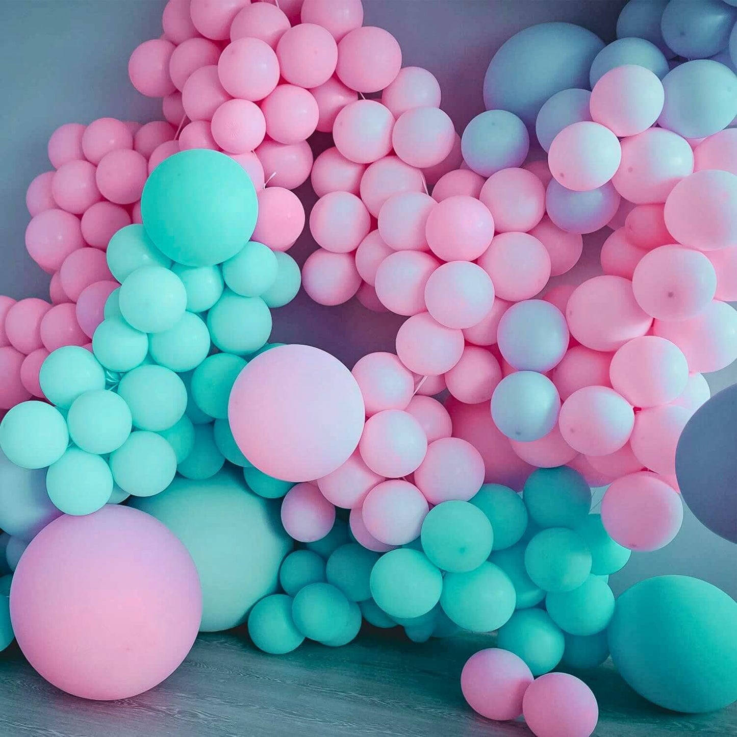 Pink & Purple Pastel Balloons - Pack of 50