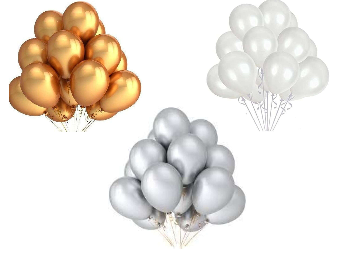 Red Metallic Balloons 12 Inch - Pack of 50