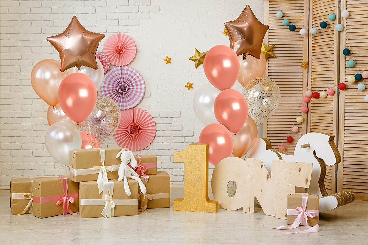 Red Metallic Balloons 12 Inch - Pack of 50