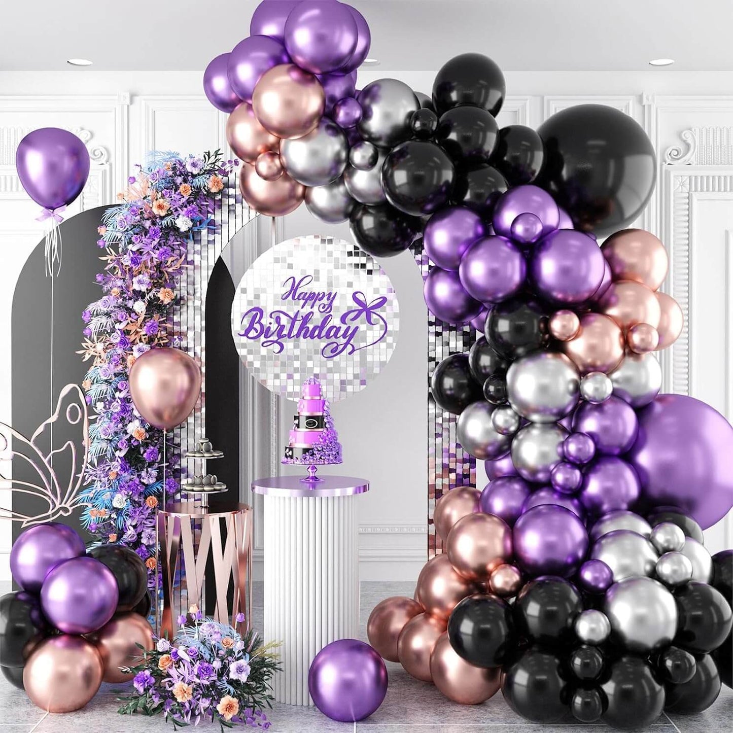 Golden Chrome Balloons - Pack of 25