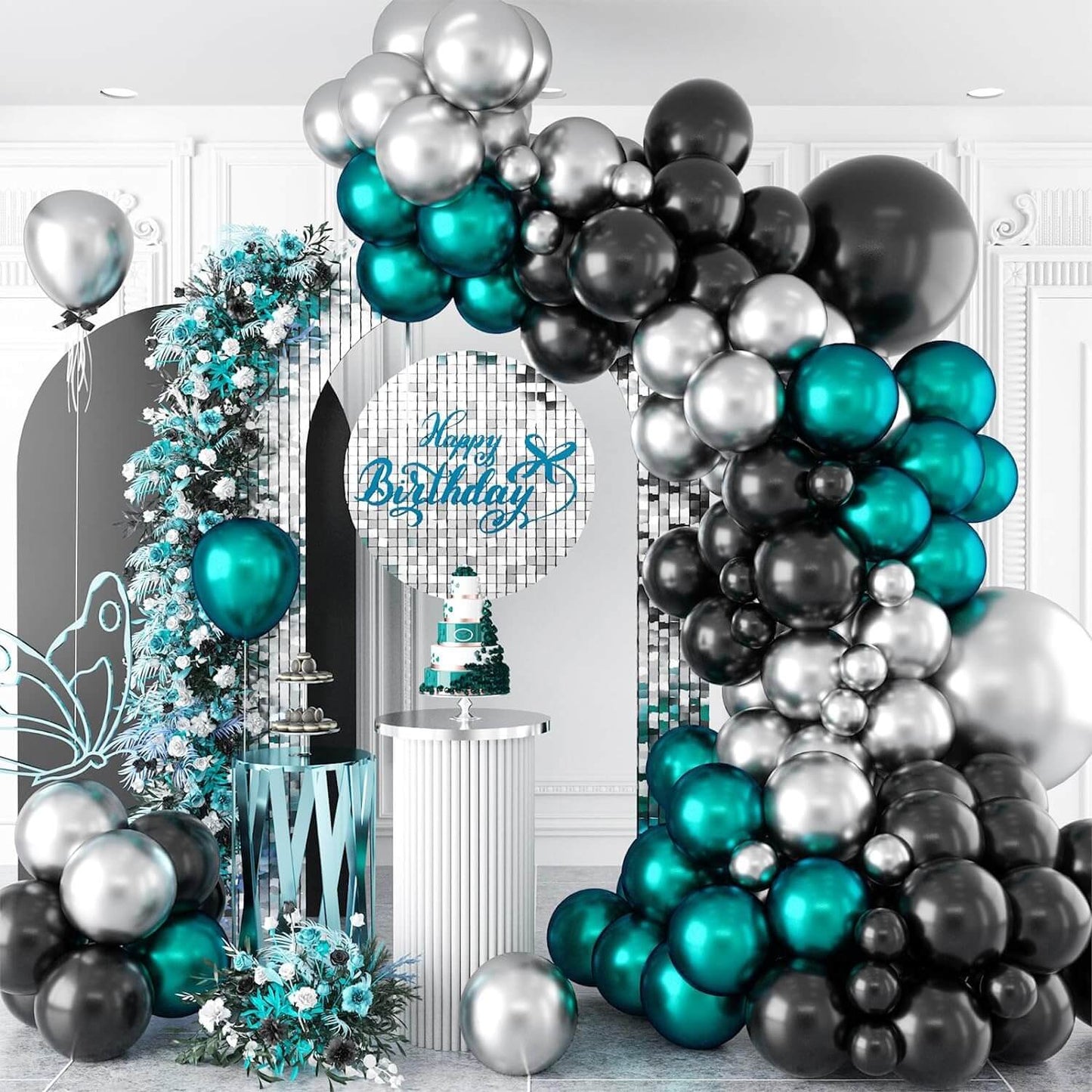 Golden Chrome Balloons - Pack of 25