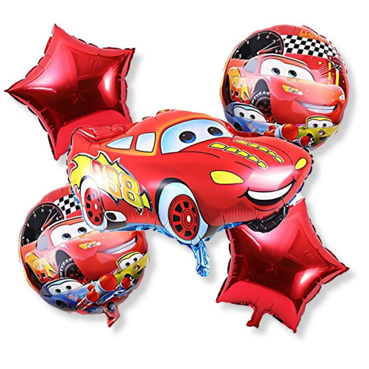 Unicorn Theme Foil Balloon Set - 5 Pcs