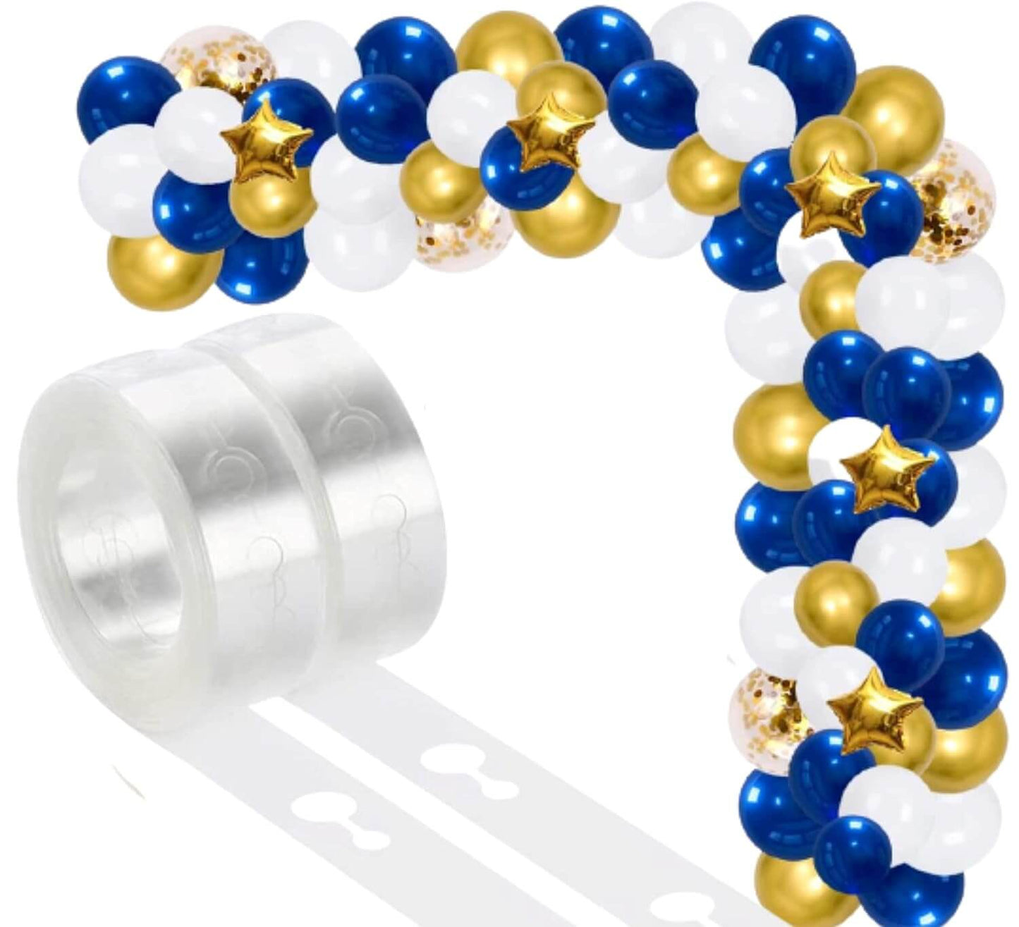 Balloon Decoration Combo - Pump, Glue Dots & Arch Strip
