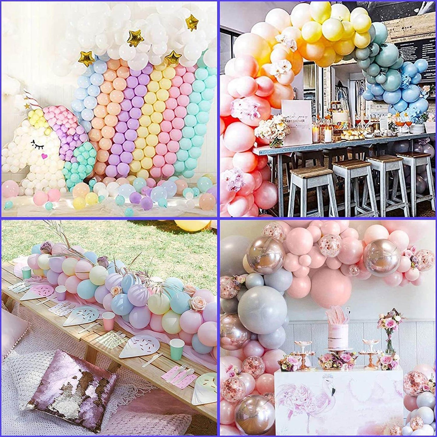 Mint Green Birthday Decoration Kit - 53 Pcs