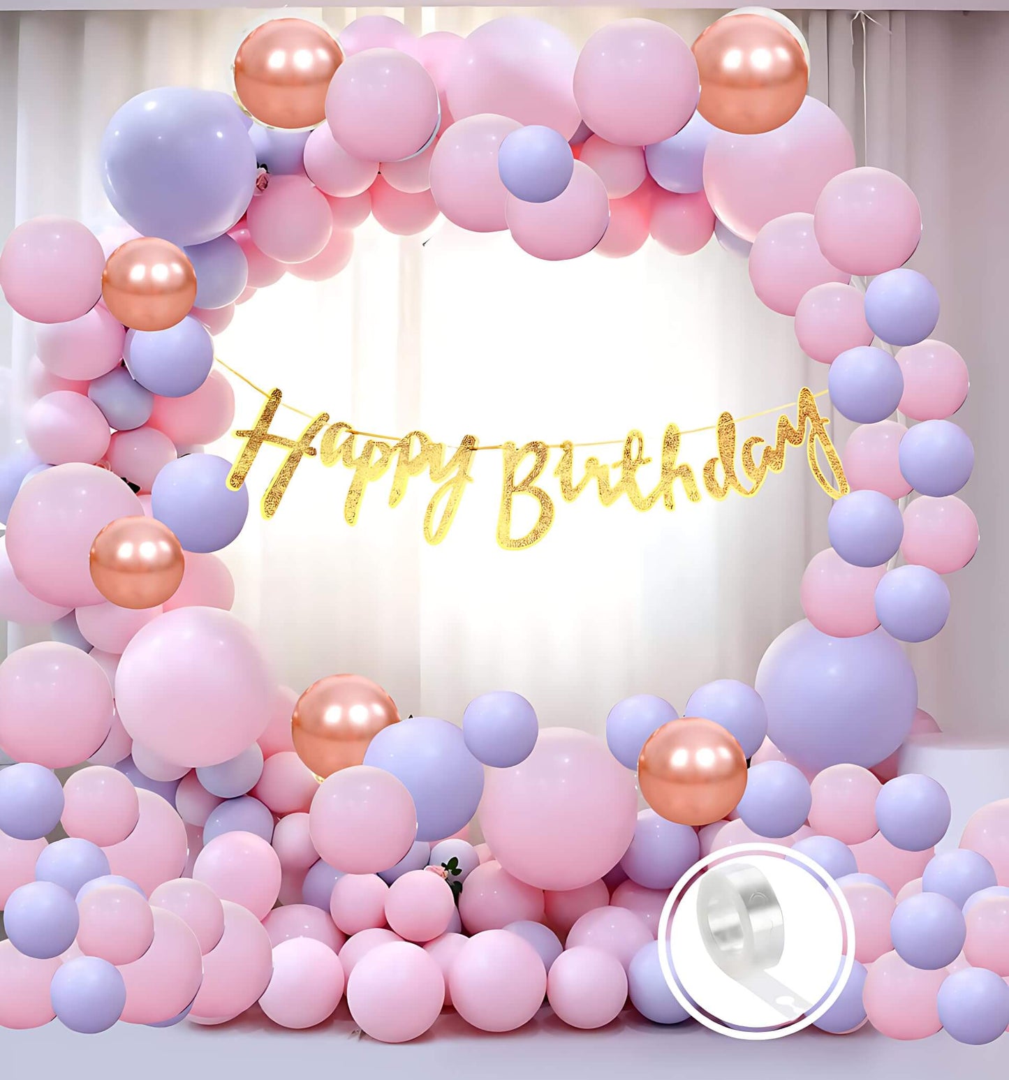 Mint Green Birthday Decoration Kit - 53 Pcs