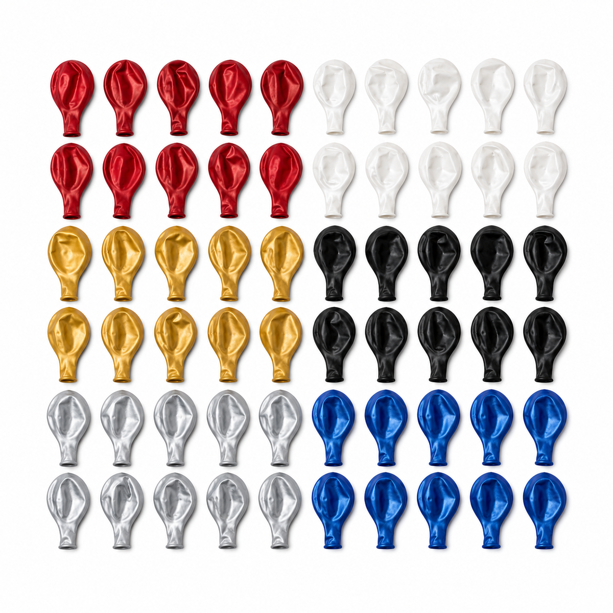 Metallic Balloons – Pack of 50