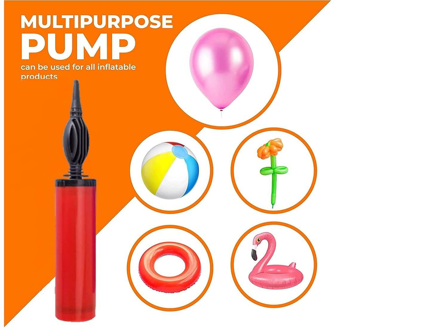Balloon Decoration Combo - Pump, Glue Dots & Arch Strip