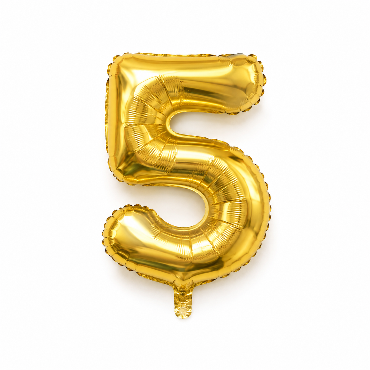 Gold Number Foil Balloon – 16 Inch