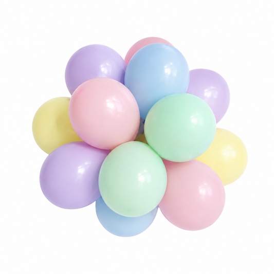 Pastel Balloons – Pack of 50