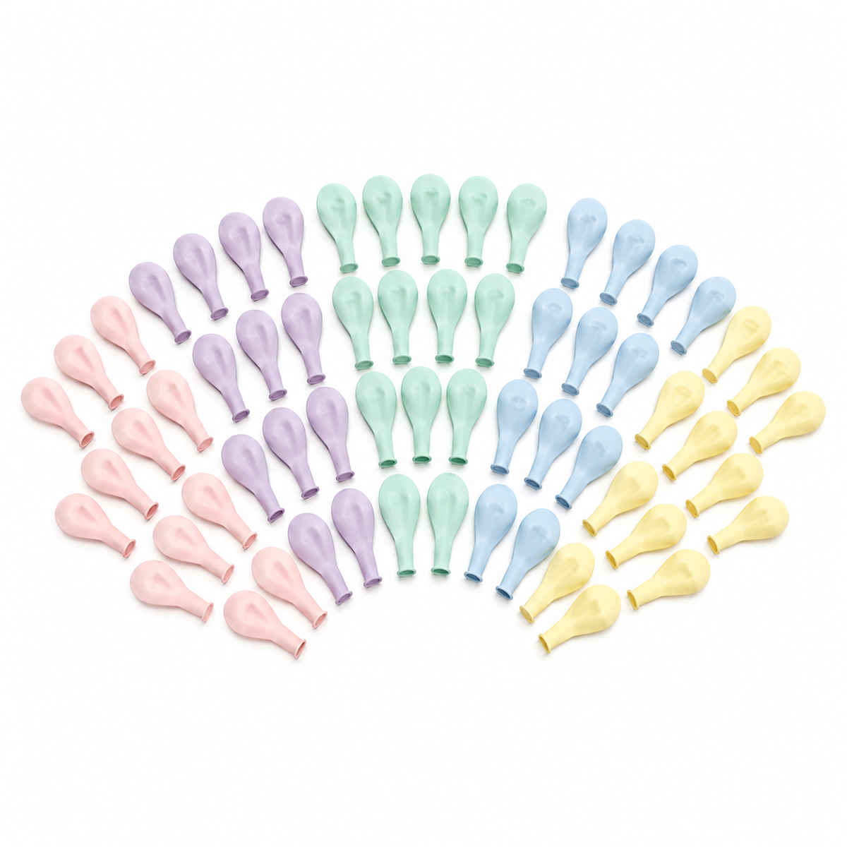 Pastel Balloons – Pack of 50