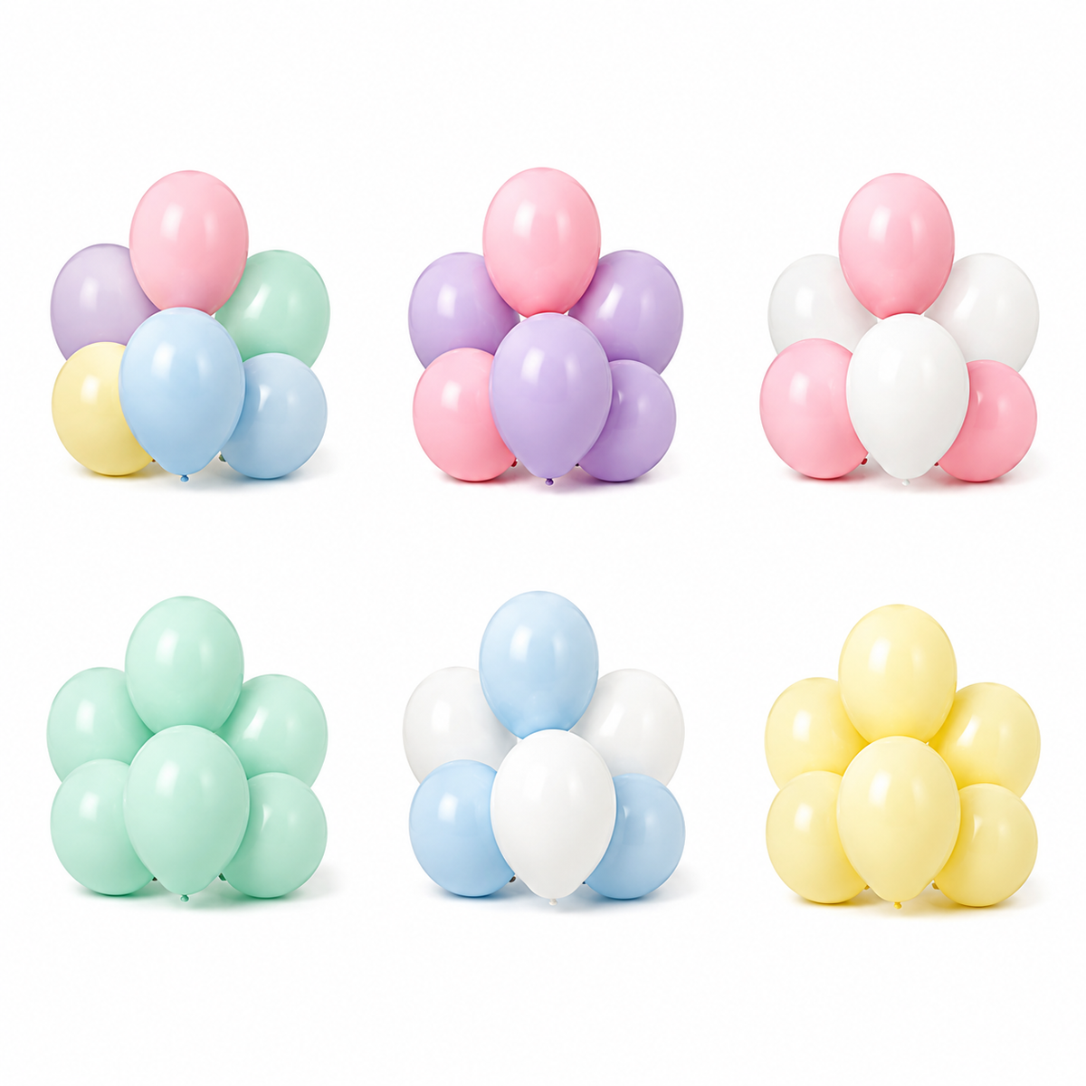 Pastel Balloons – Pack of 50