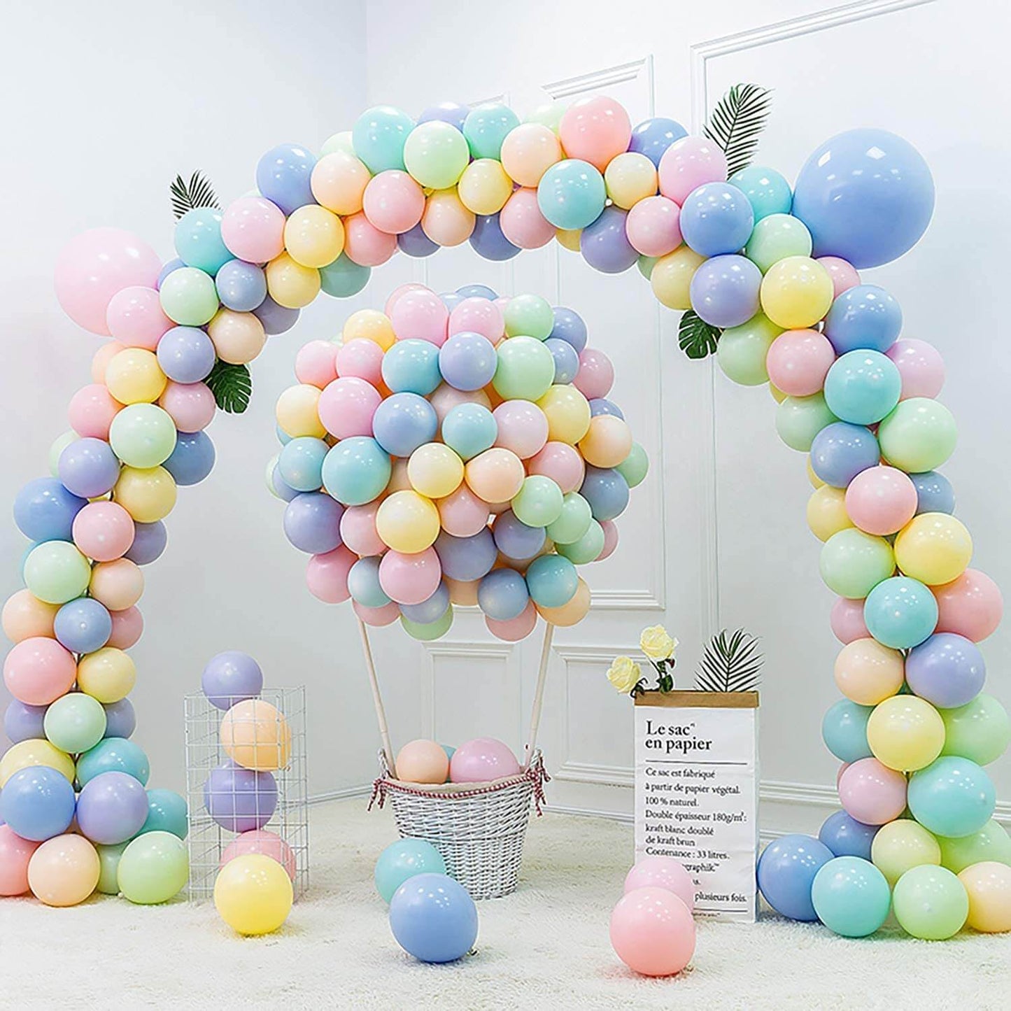 Mint Green Birthday Decoration Kit - 53 Pcs